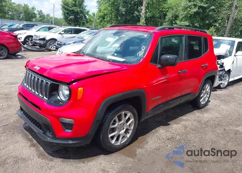 2020 Jeep Renegade Sport Fwd z USA, uszkodzony, nr VIN ZACNJAAB2LPL85873